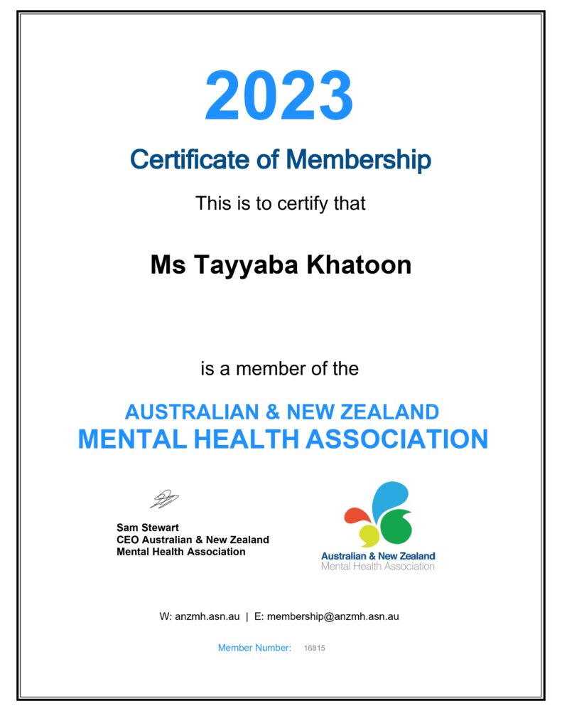 Certificate of Membership - ANZMH 2_page-0001